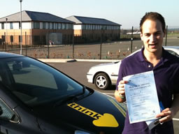 Jack guildford happy with think driving school